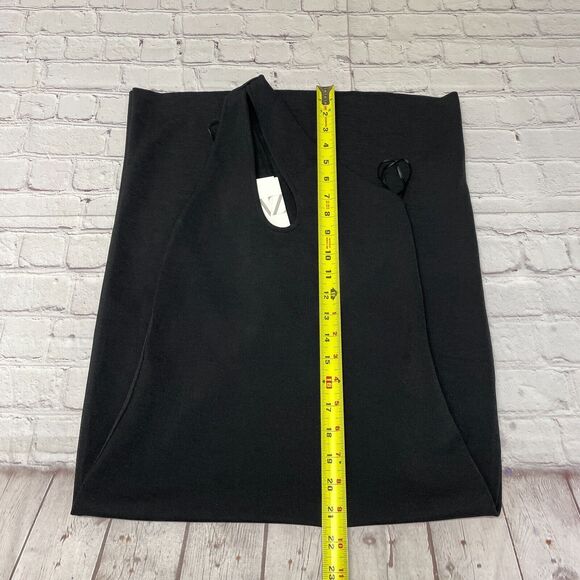 NWT Zara Women Sleeveless Midi Dress Size Small Black B372 -22 - Picture 4 of 16